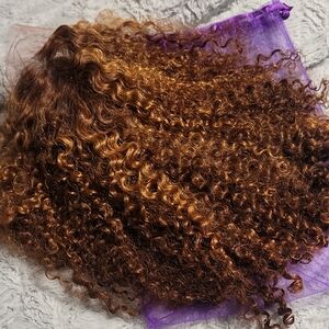 Curly Brown Hair Extension